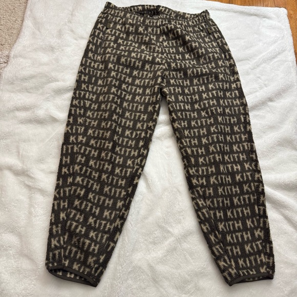 NWT - KITH Monogram Sherpa Chelsea Jogger - Root - Size XXL - Picture 3 of 4